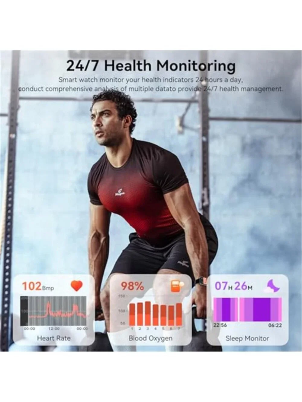 Smart Watch for Men - 1.85